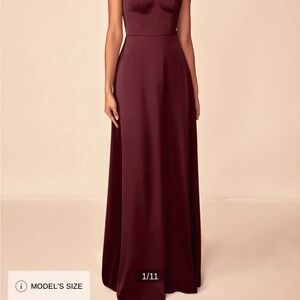 Azazie Mei in Cabernet